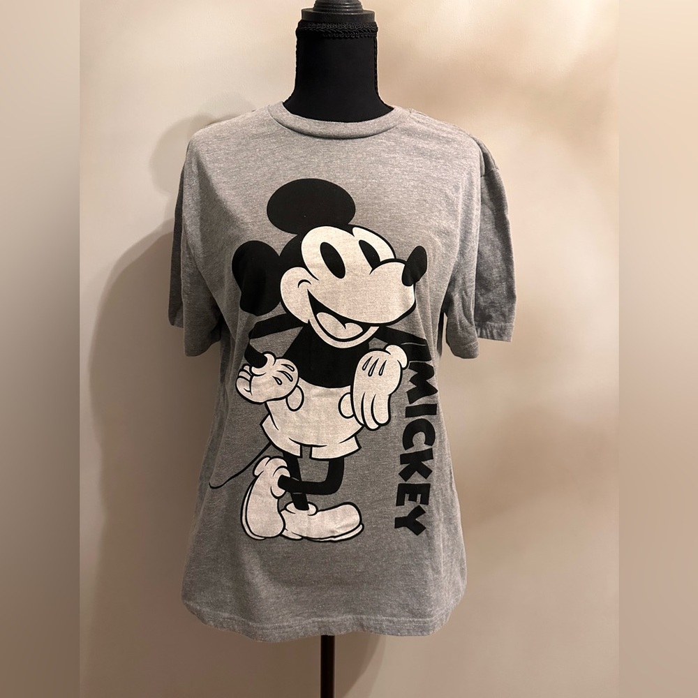 Disney Classic Mickey Mouse Grey T-Shirt